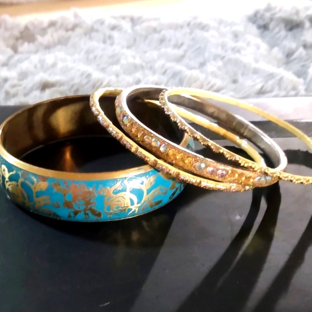 Vintage bangle bracelets